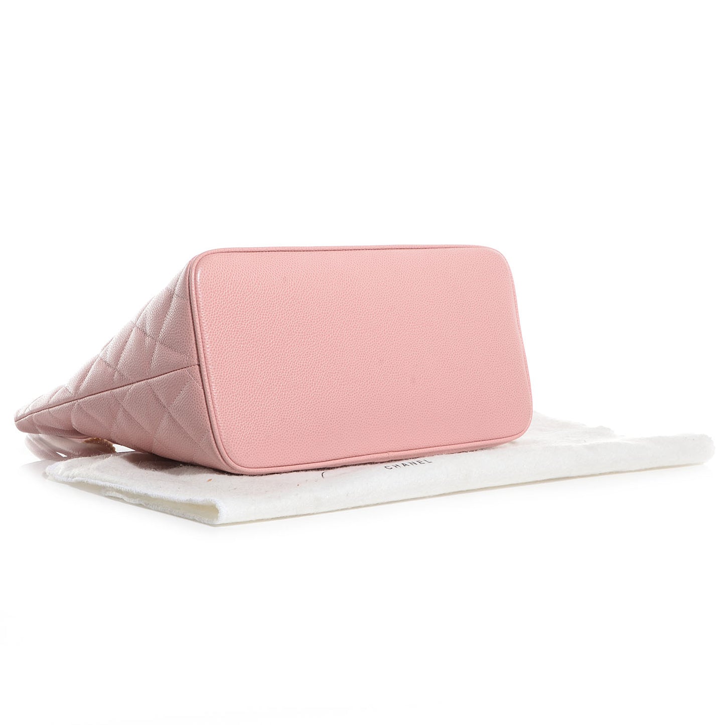 Caviar Medallion CC Tote Light Pink