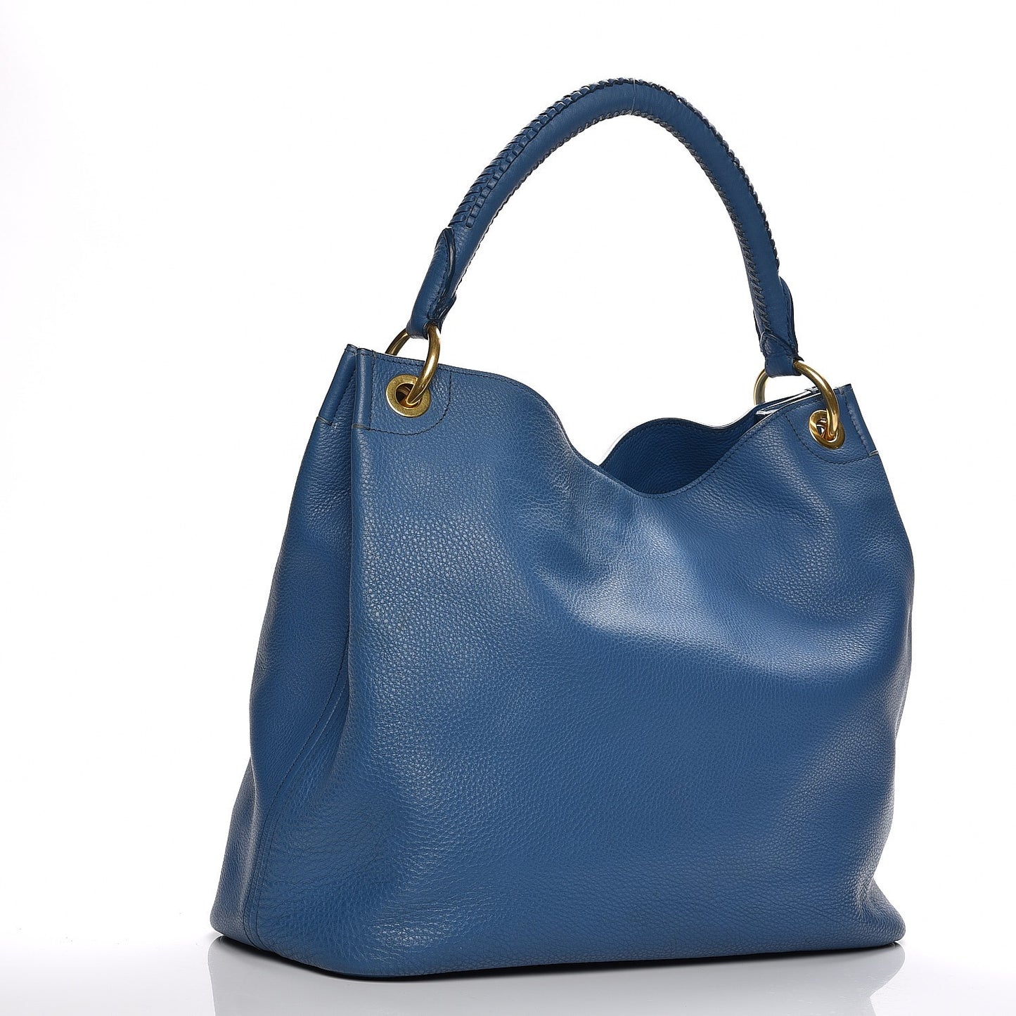 Vitello Daino Hobo Cobalto