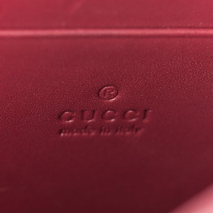 Gucci GG Supreme Monogram Blooms Chain Wallet Beige Multicolor Dry Rose 6 of 12