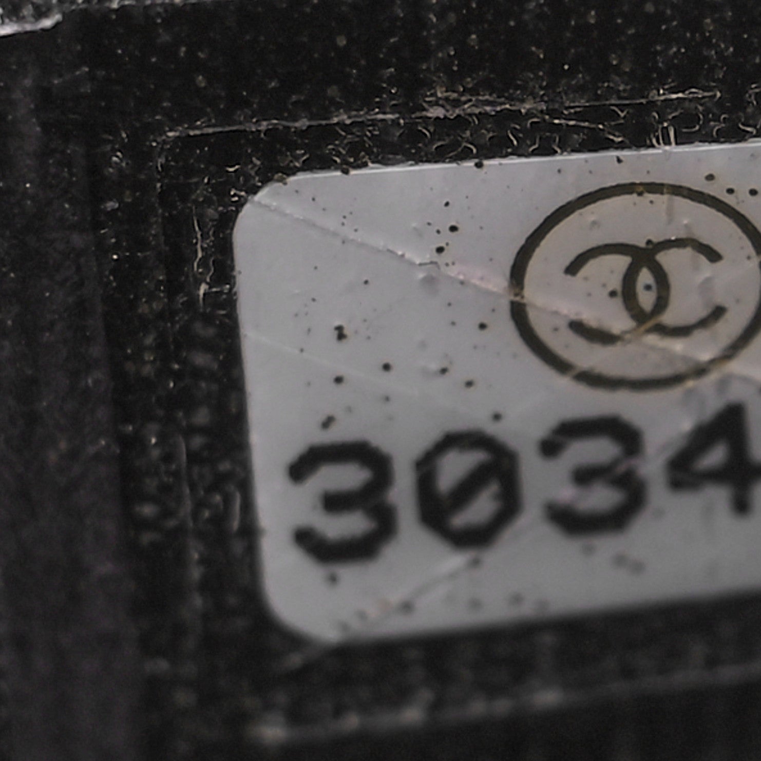 Chanel Distressed Patent Quilted Boy Flap Card Holder Wallet Black 8 of 10