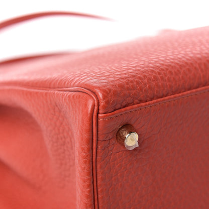 Hermes Togo Kelly Retourne 35 Vermillion 38 of 41