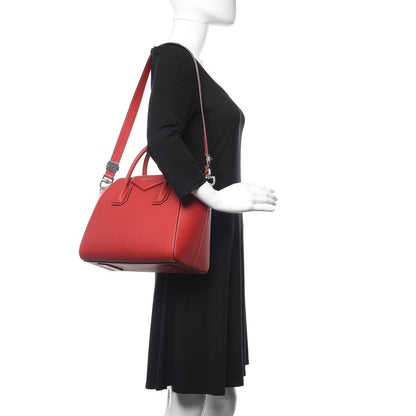 Givenchy Sugar Goatskin Small Antigona Bright Red 2 of 10