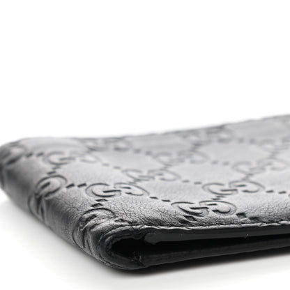 Gucci Guccissima Bi-Fold Wallet Black 11 of 12