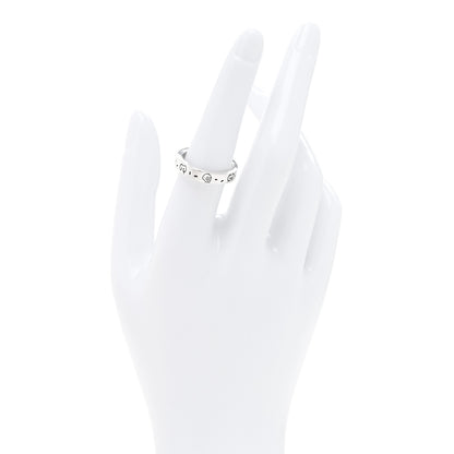 Gucci Sterling Silver Narrow GucciGhost Ring 55 7.25 2 of 4