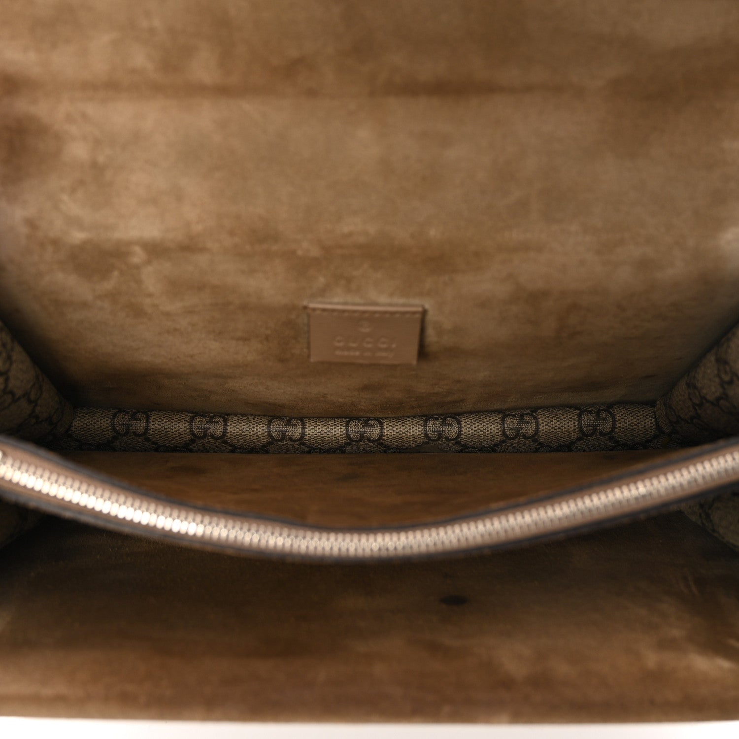Gucci GG Supreme Monogram Small Dionysus Shoulder Bag Taupe 5 of 12