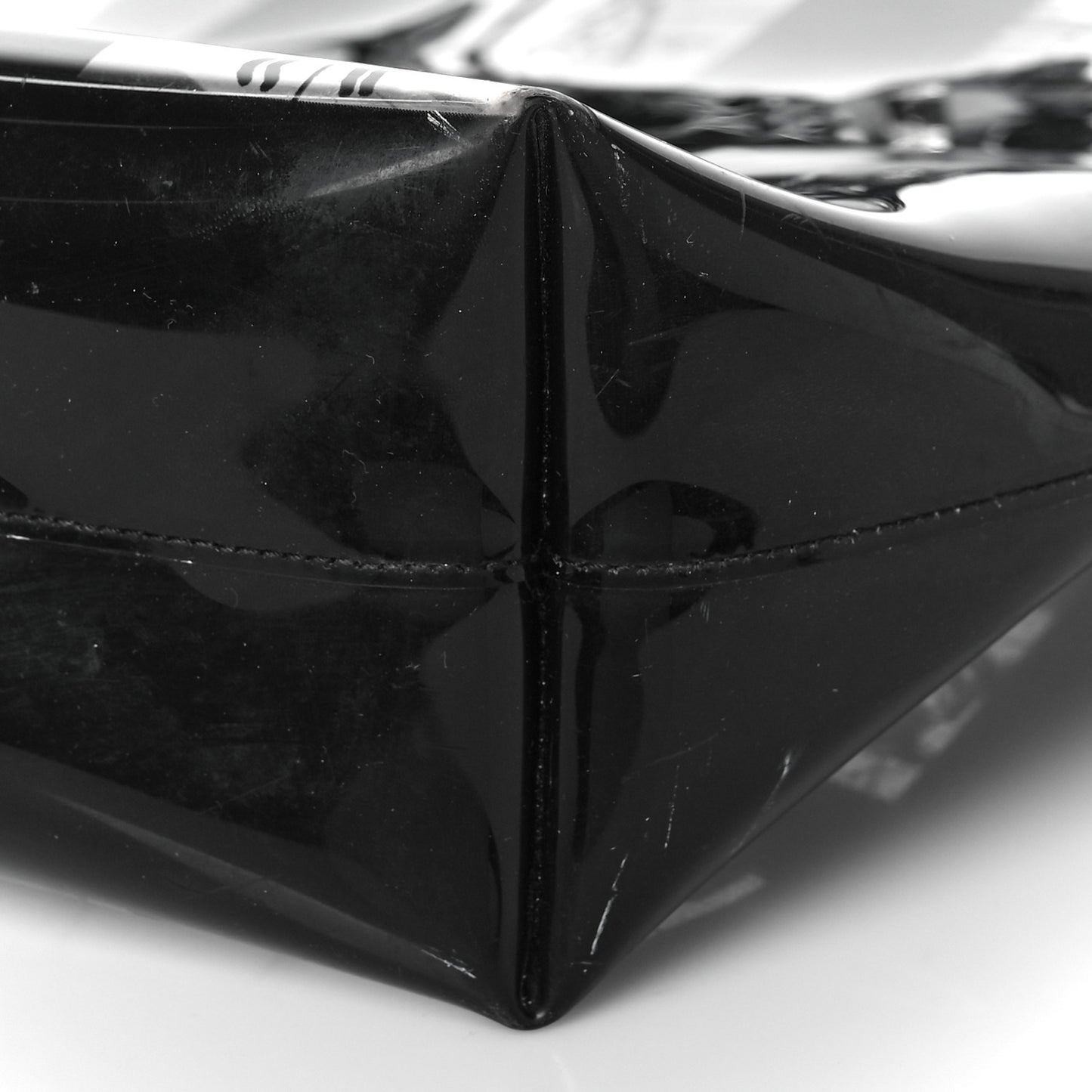 Vinyl Coco Window Tote Black