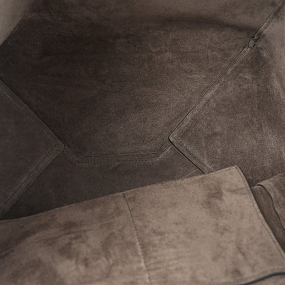 Celine Soft Grained Calfskin Small Belt Cabas Phantom Grey 5 of 11