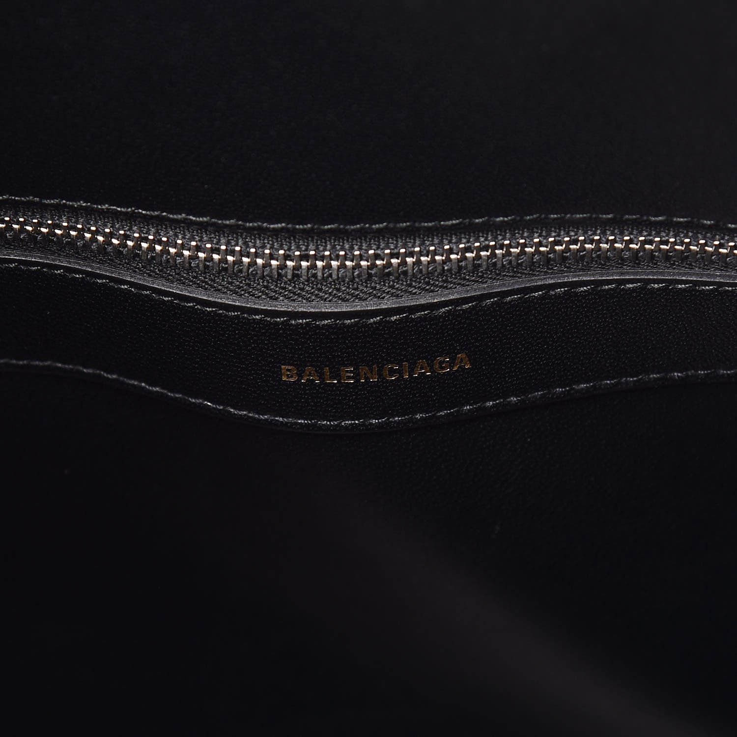 Balenciaga Signature Grained Calfskin Logo M Ville Top Handle Bag Black Rose Shocking 6 of 9