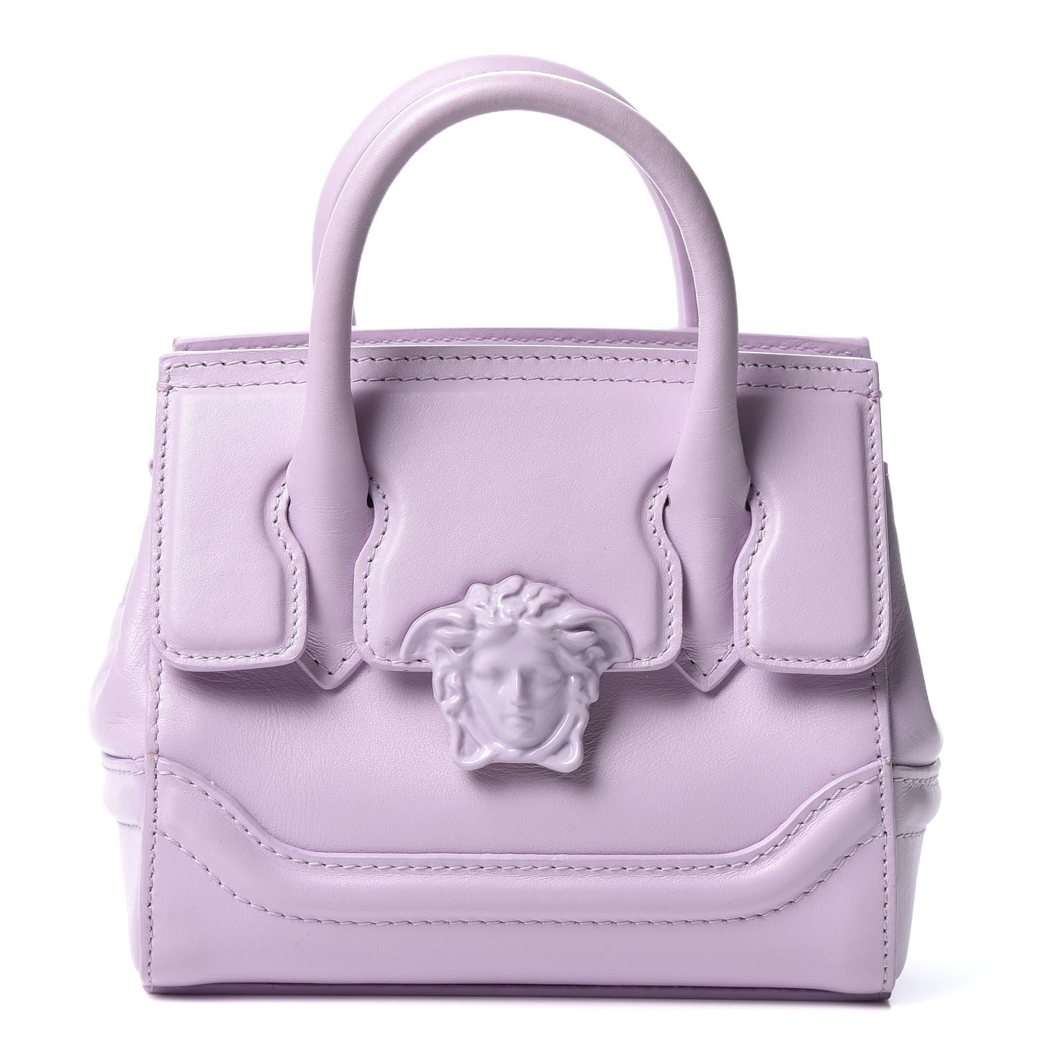 Versace Calfskin Small Palazzo Empire Bag Light Purple 1 of 9