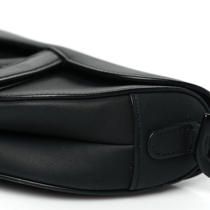 Christian Dior Ultra Matte Calfskin Mini Saddle Bag Black 10 of 12