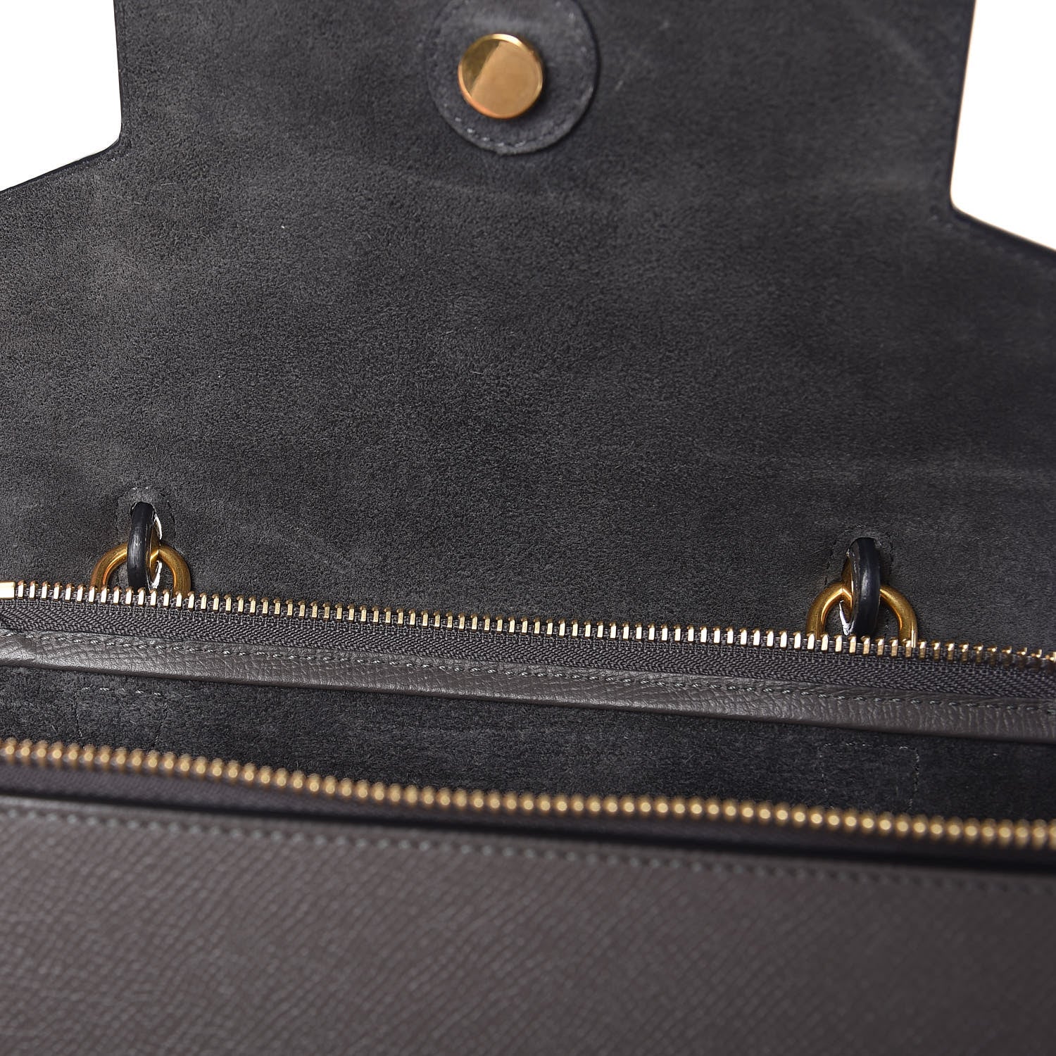 Celine Baby Grained Calfskin Micro Belt Bag Grey 11 of 13