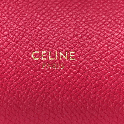Celine Grained Calfskin Nano Belt Bag Raspberry 6 of 9