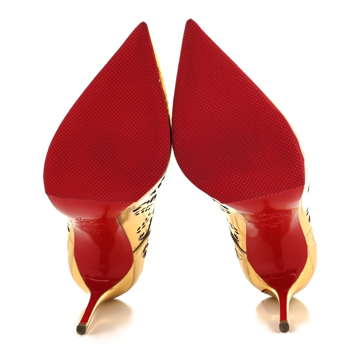 Metallic Impera 120 Pumps 39 Gold