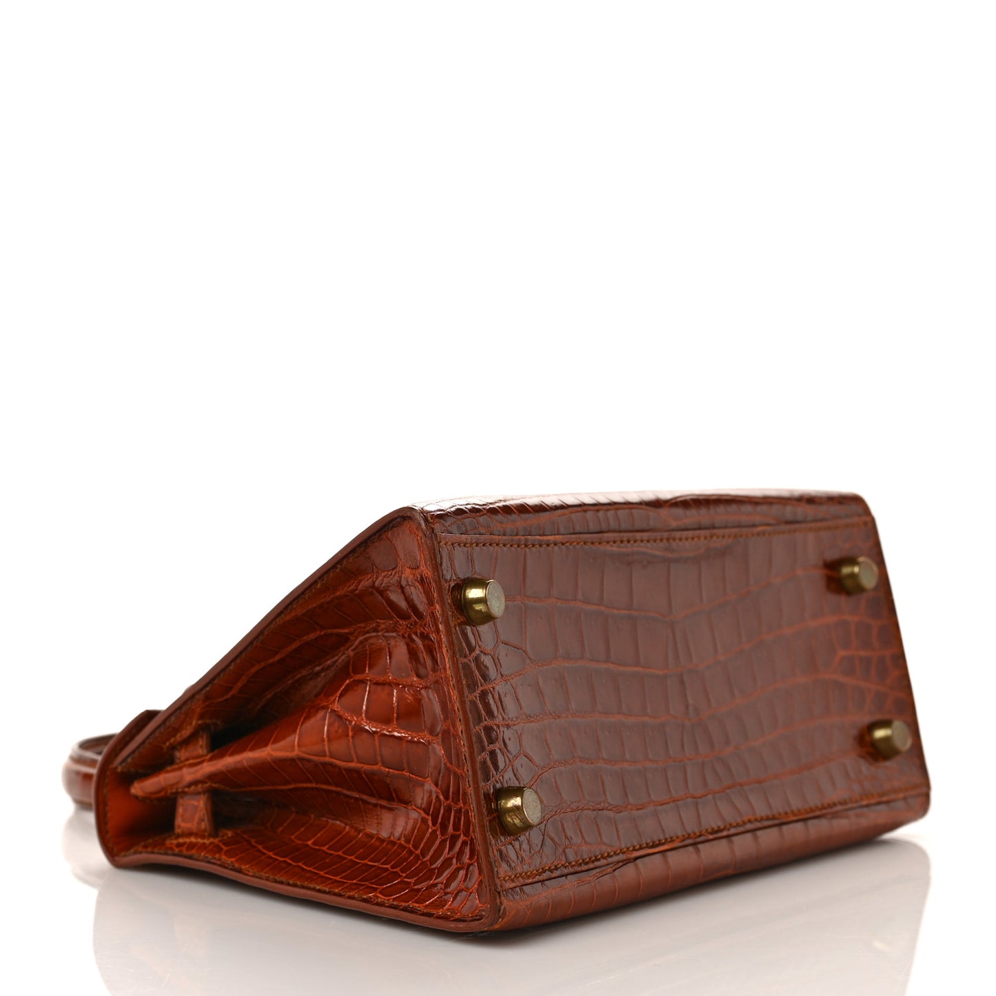 Shiny Niloticus Crocodile Kelly Sellier 20 Miel