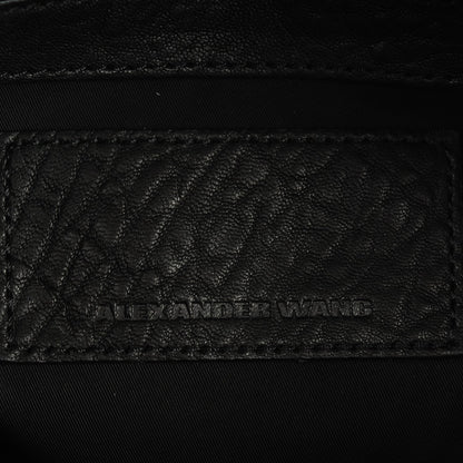 Alexander Wang Pebbled Lambskin Rocco Black Rose Gold Hardware 6 of 6