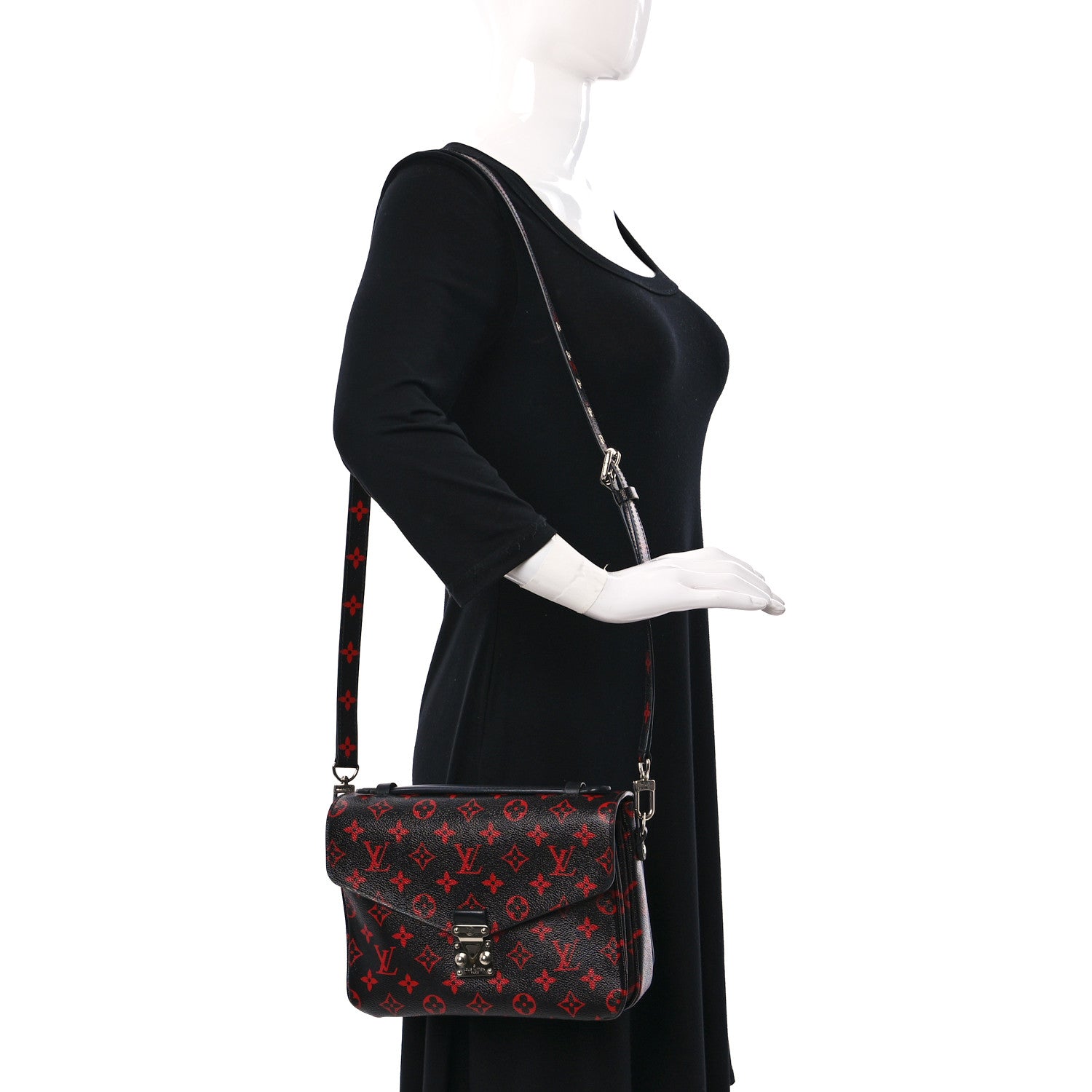 Louis Vuitton Monogram Infrarouge Pochette Metis 2 of 8