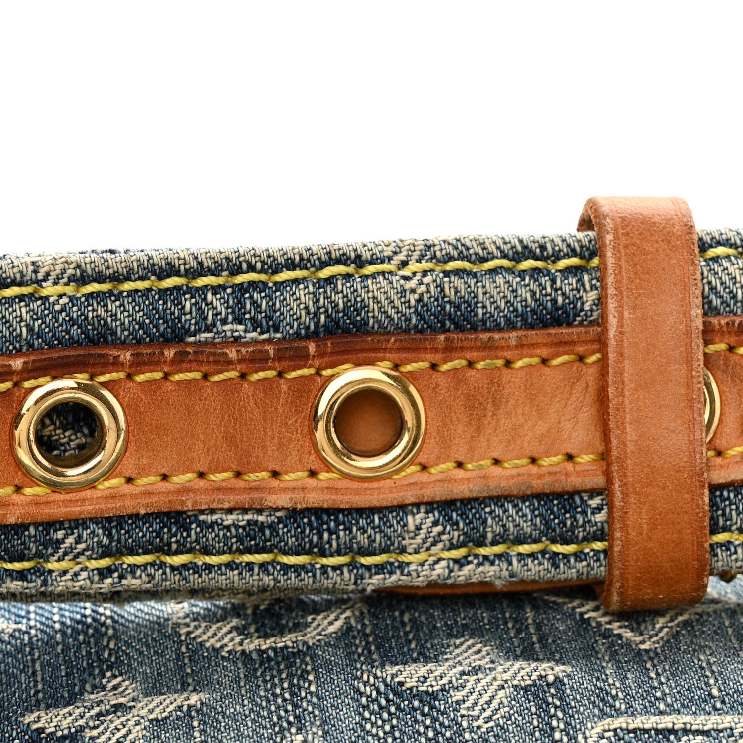 Louis Vuitton Monogram Denim Bum Bag Blue 13 of 15