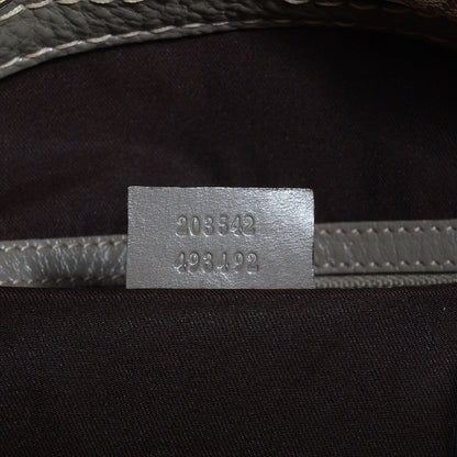 Gucci Monogram Large Jockey Hobo Grey 7 of 7