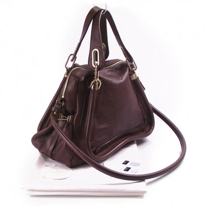 Chloe Calfskin Medium PARATY Chocolate 3 of 13