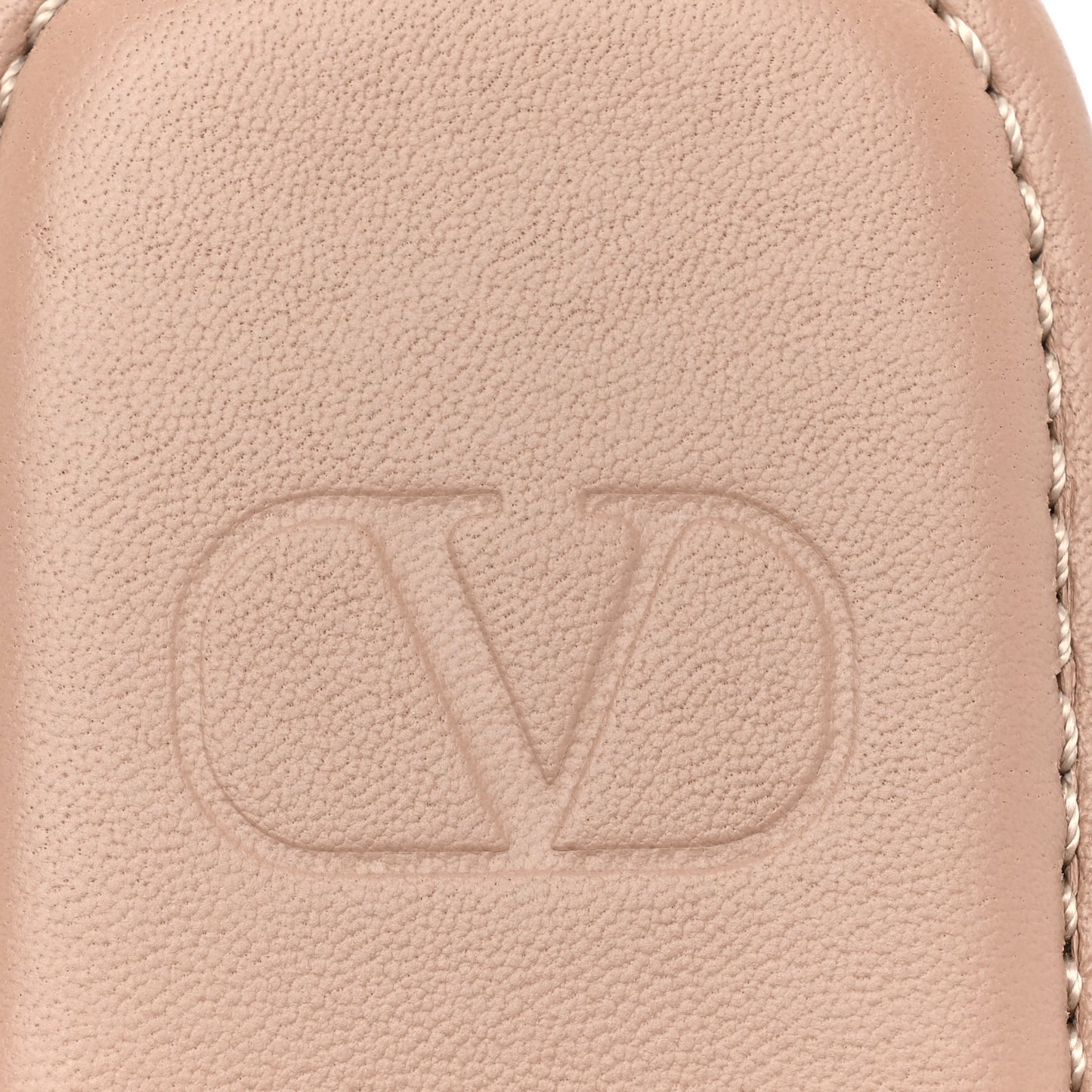 Nappa Roman Stud Flat Slippers 38.5 Rose Cannelle