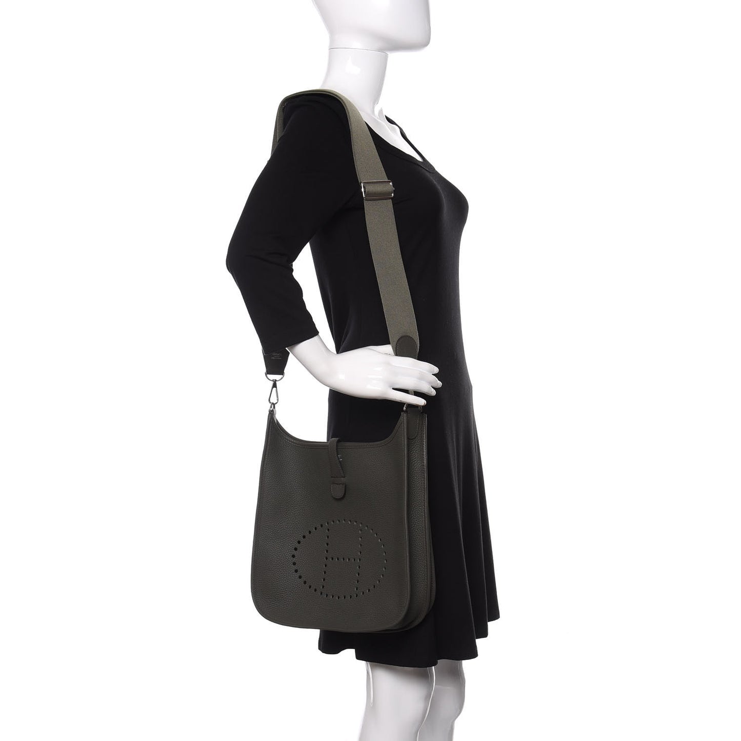 Taurillon Clemence Evelyne III PM Vert de Gris