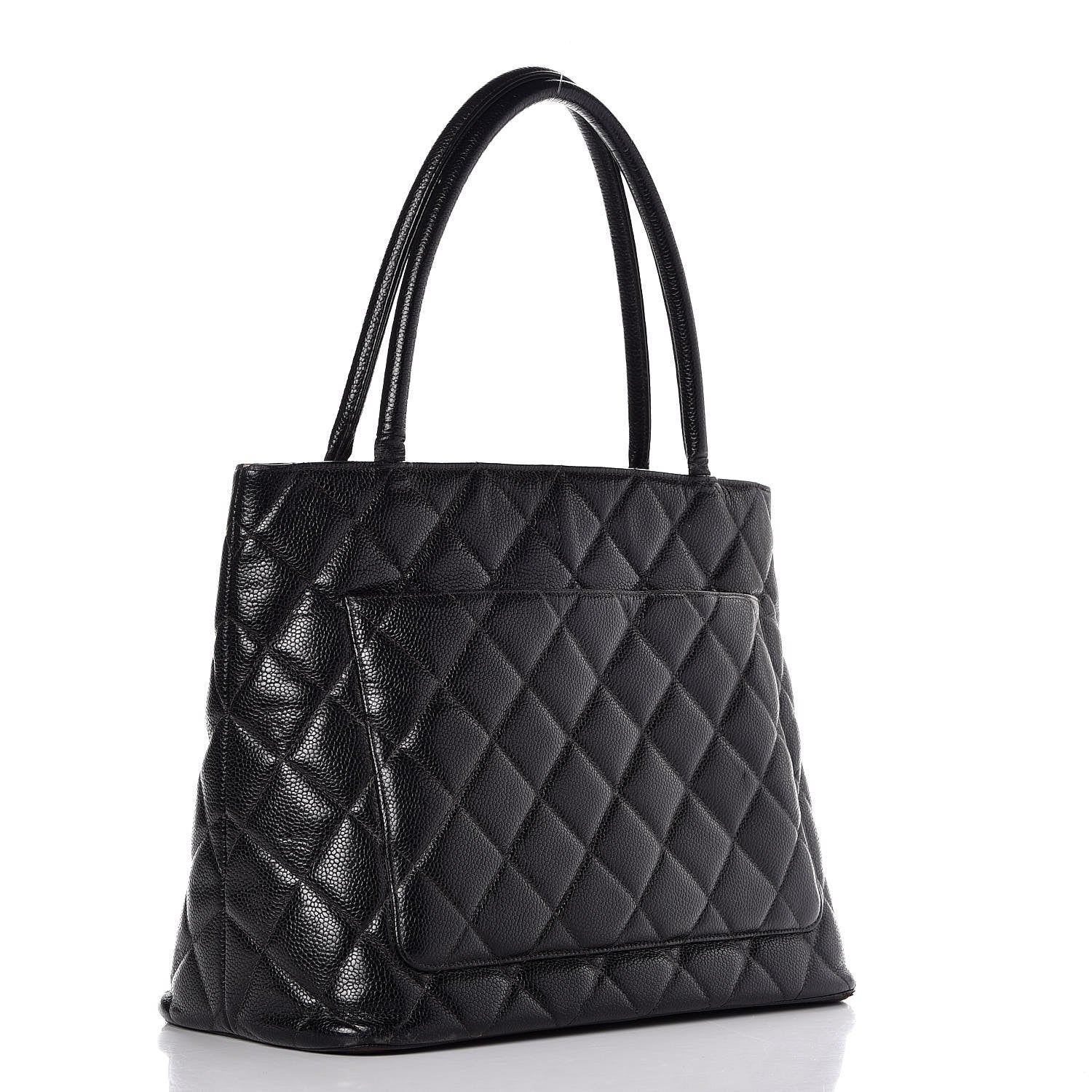 Chanel Caviar Quilted Medallion Tote Black 3 of 19
