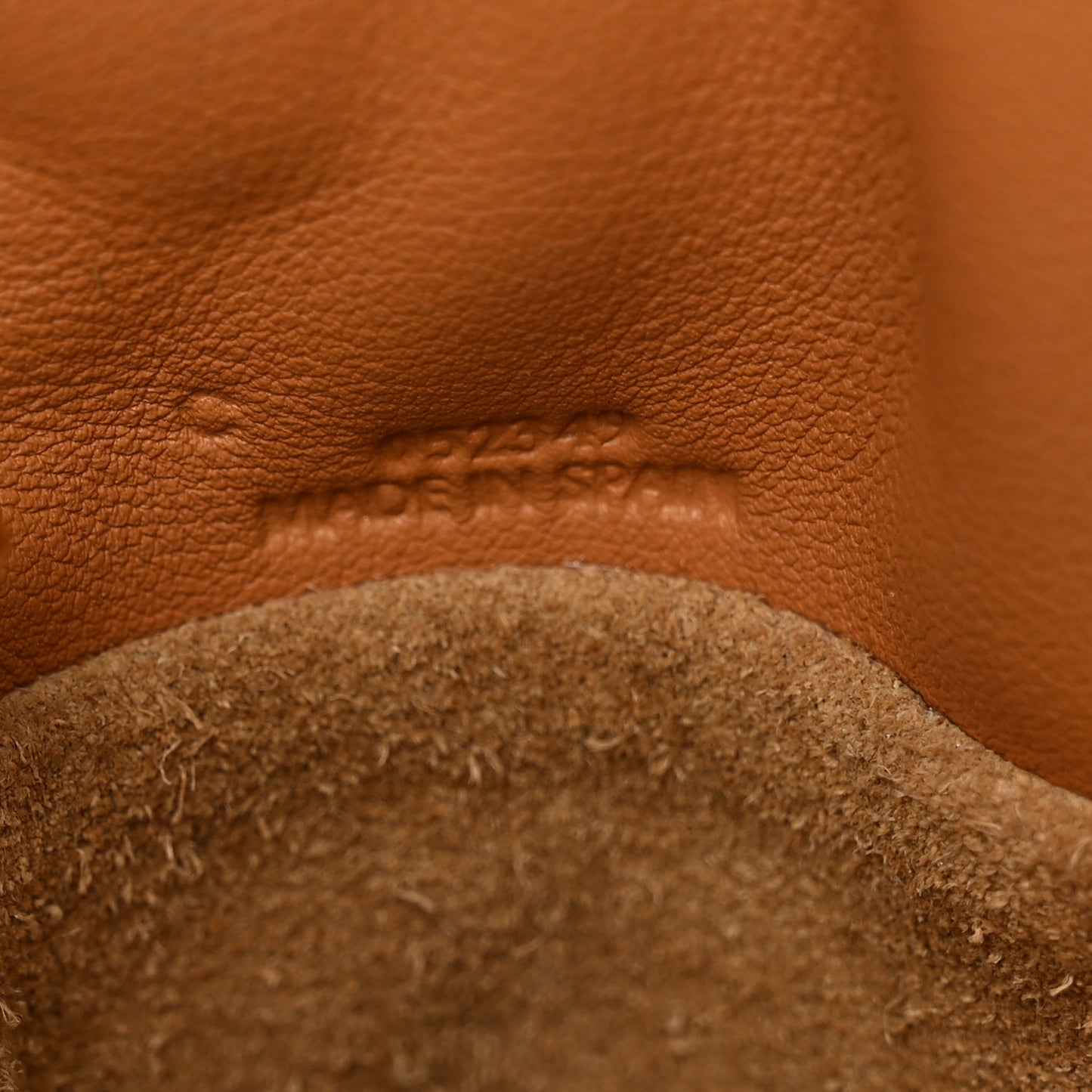 Nappa Medium Flamenco Knot Bag Warm Desert