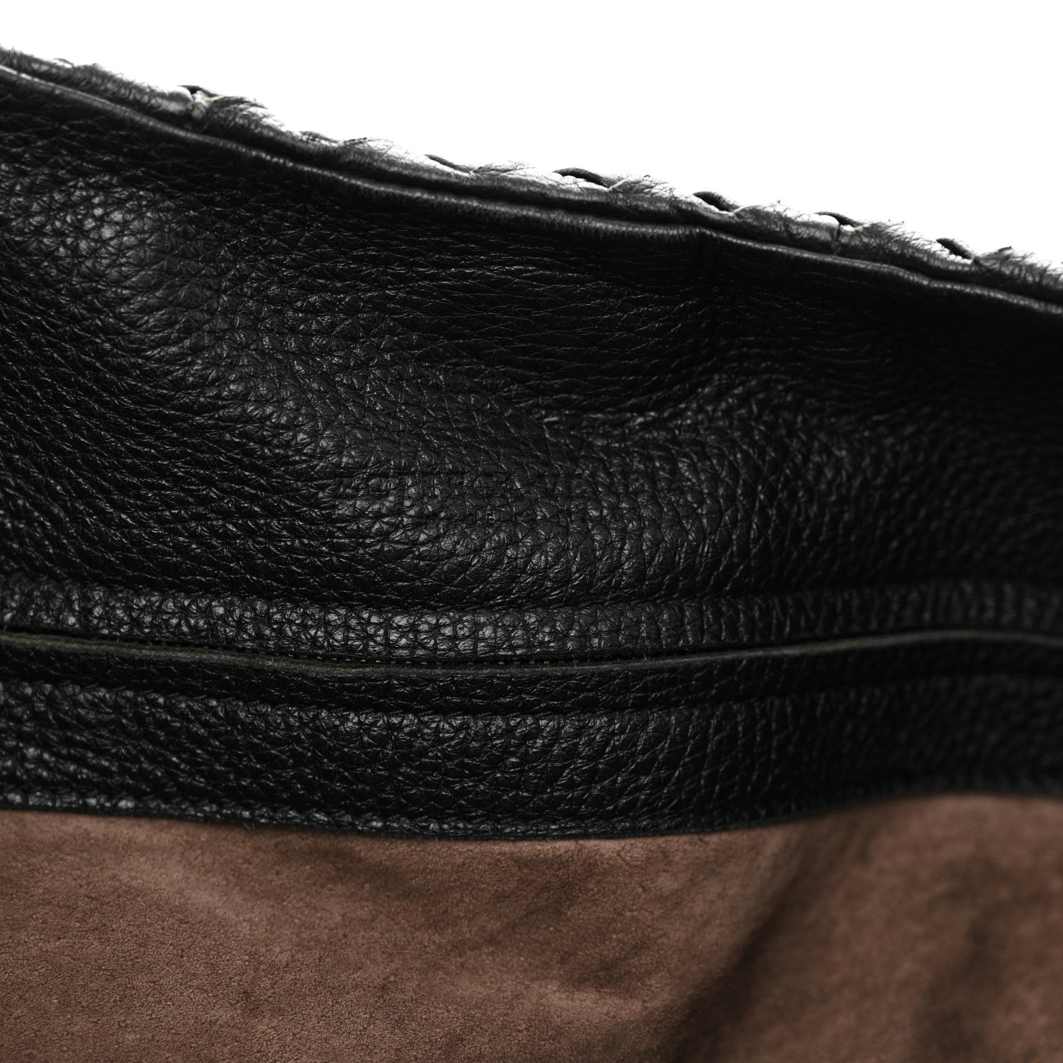 Bottega Veneta Cervo Deerskin Large Hobo Black 6 of 12