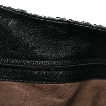Bottega Veneta Cervo Deerskin Large Hobo Black 6 of 12