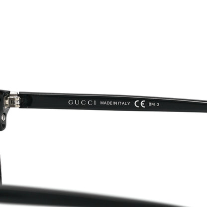 Gucci Acetate Metal Rectangle Sunglasses GG 2227/S Black 6 of 7