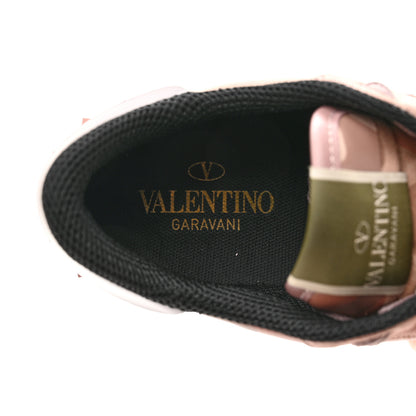 Valentino Garavani Mesh Suede Camouflage Womens Rockrunner Sneakers 38 Multicolor 6 of 13