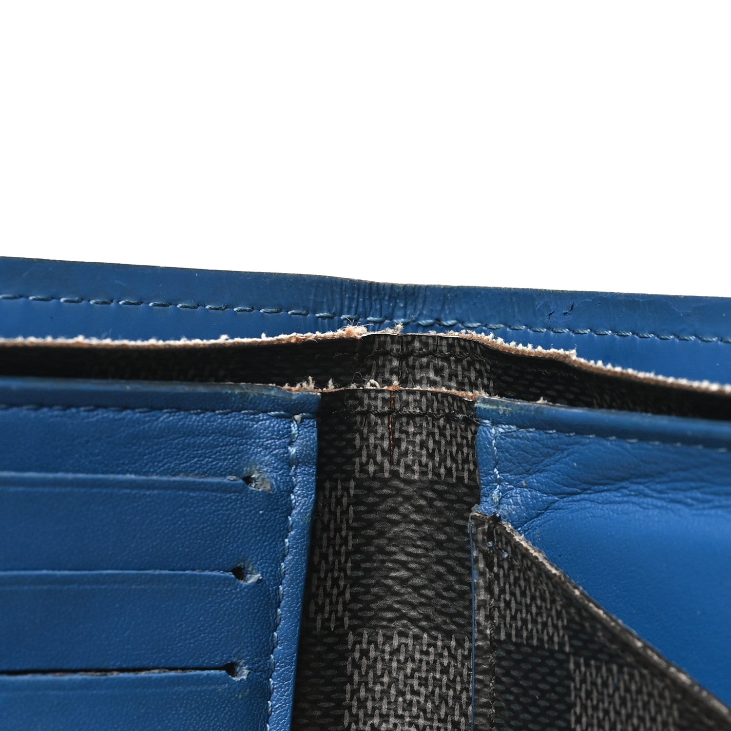 Louis Vuitton Damier Cobalt Multiple Wallet Neon 8 of 10