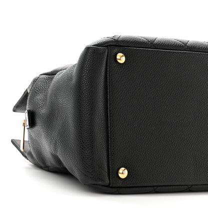 Chanel Caviar Quilted Petit Timeless Tote PTT Black 9 of 12