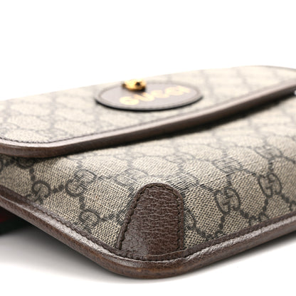 Gucci GG Supreme Monogram Neo Vintage Web Belt Bag Brown 8 of 9