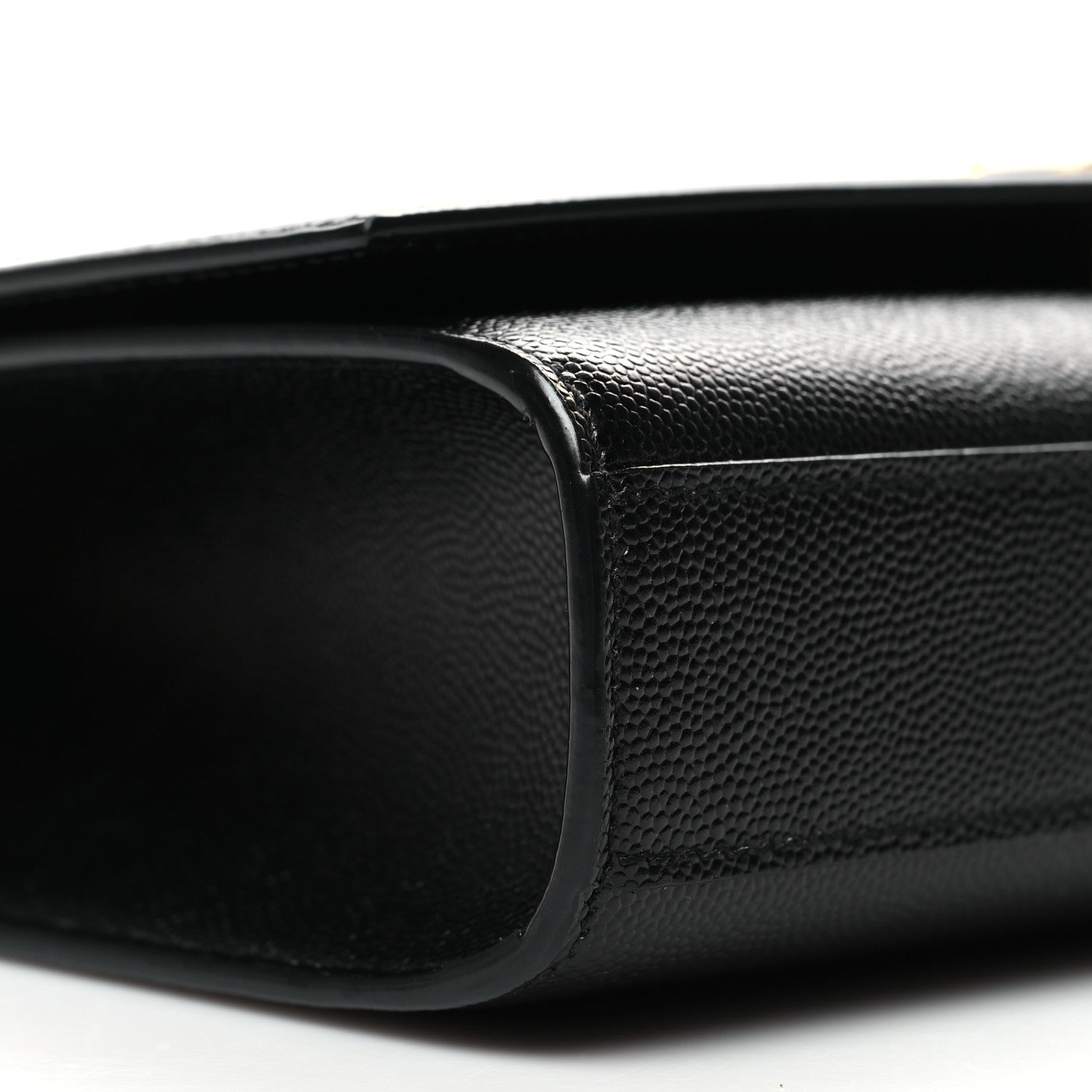 Saint Laurent Grain De Poudre Medium Classic Monogram Kate Satchel Black 9 of 10