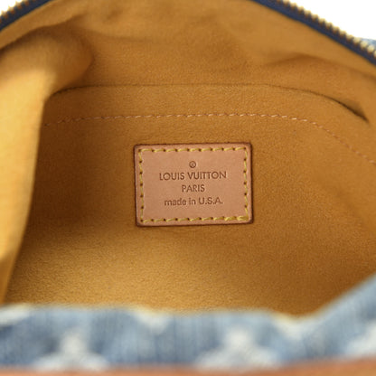 Louis Vuitton Monogram Denim Baggy PM Blue 7 of 8