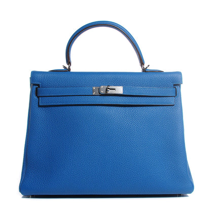 Hermes Taurillon Clemence Kelly Retourne 35 Mykonos 1 of 24