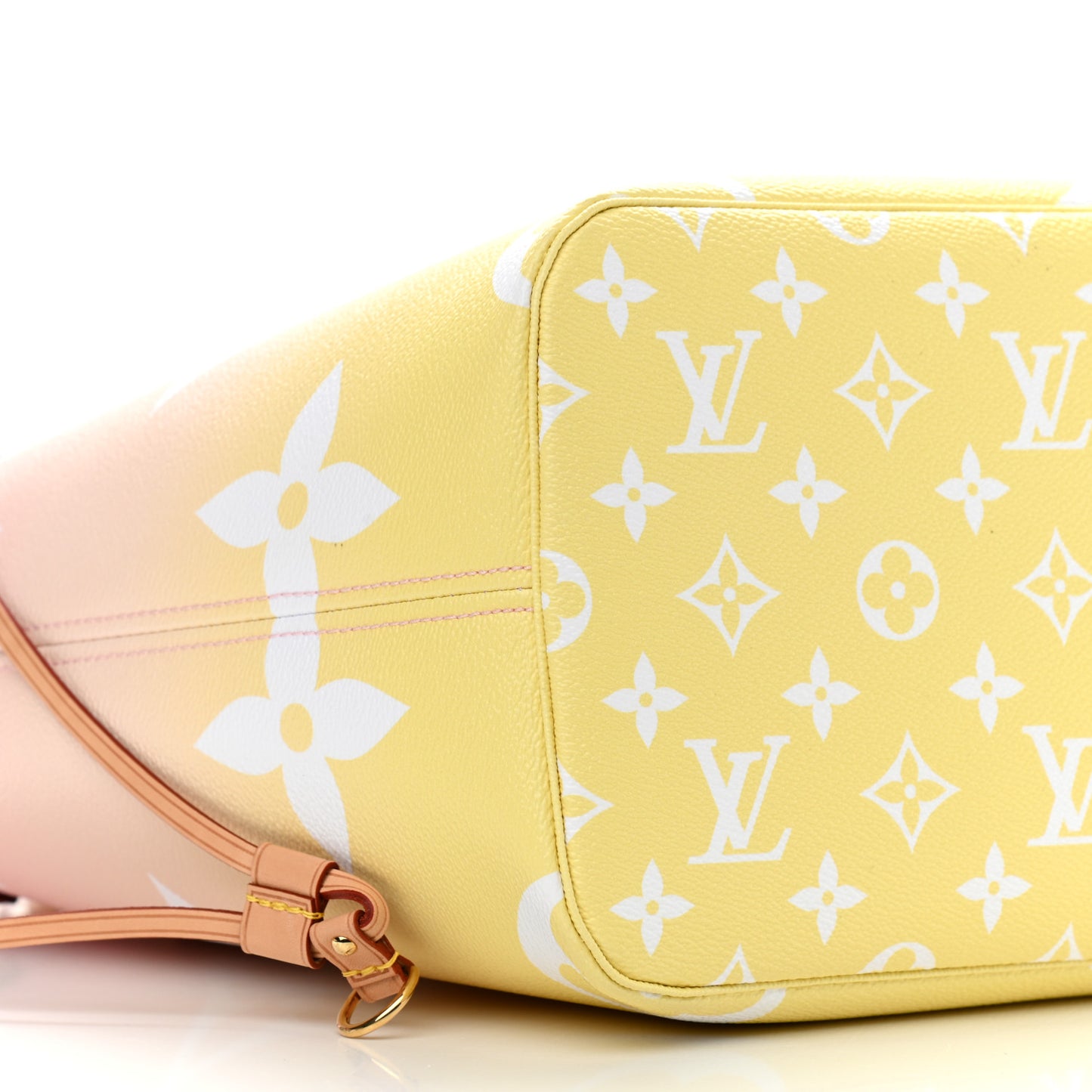 Monogram Giant By The Pool Neverfull MM Light Pink