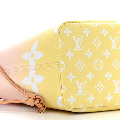 Louis Vuitton Monogram Giant By The Pool Neverfull MM Light Pink 9 of 12