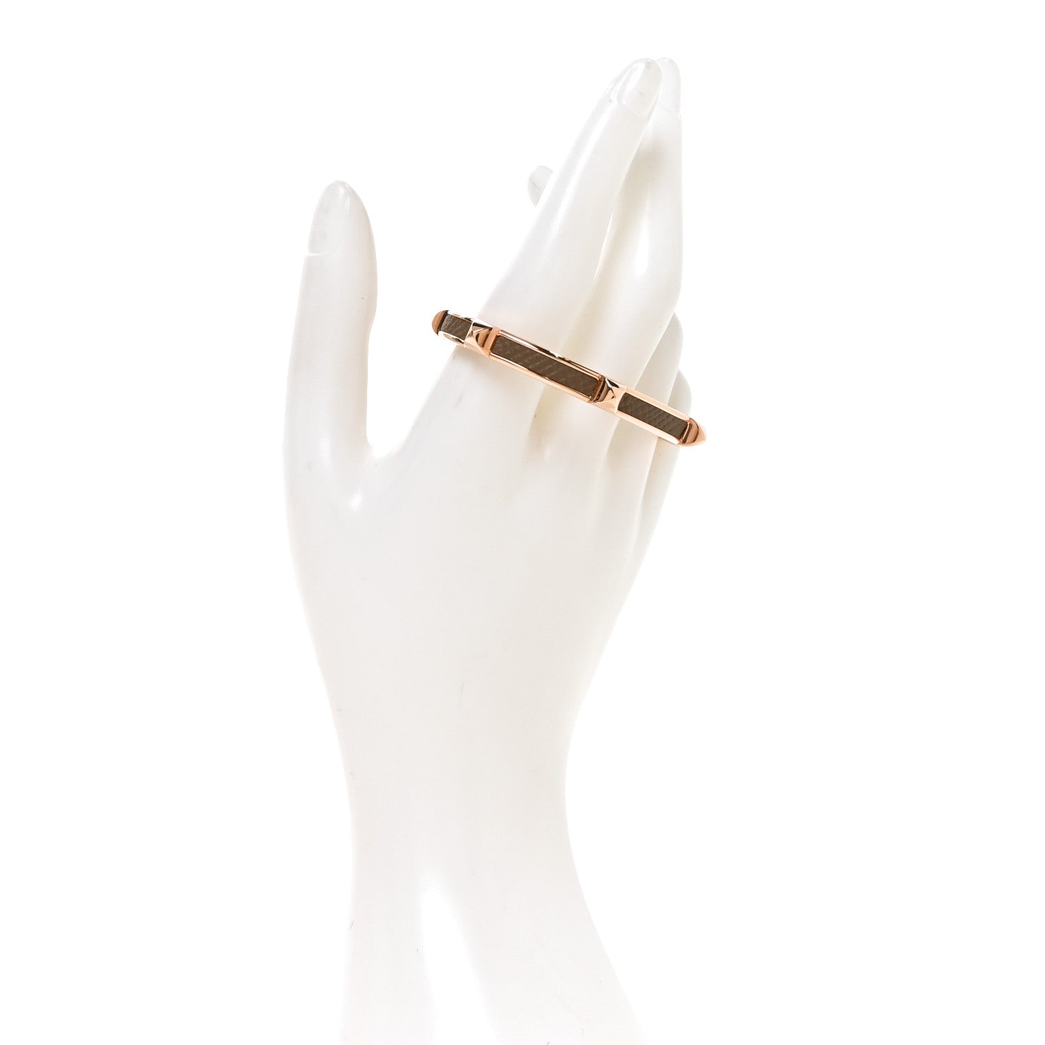 Hermes Epsom Athena Bracelet T2 Craie 2 of 5