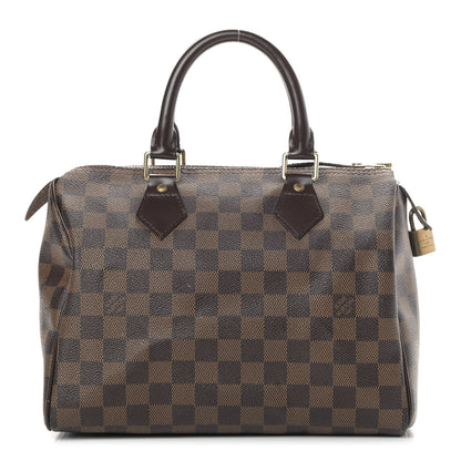 Louis Vuitton Damier Ebene Speedy 25 1 of 9
