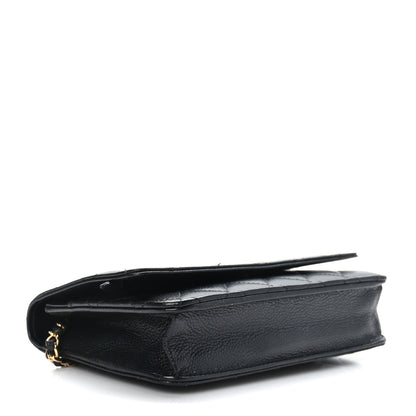Chanel Caviar Quilted Wallet on Chain WOC Black 4 of 10