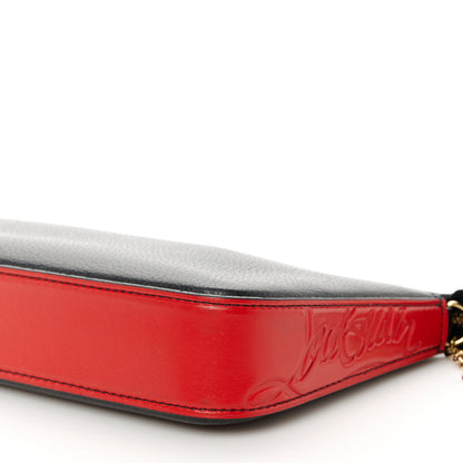 Christian Louboutin Calfskin Loubila Chain Clutch Black 10 of 10