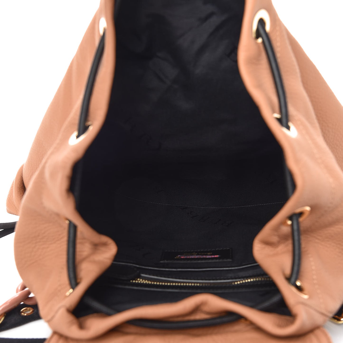 Deerskin Medium Rucksack Backpack Pale Apricot