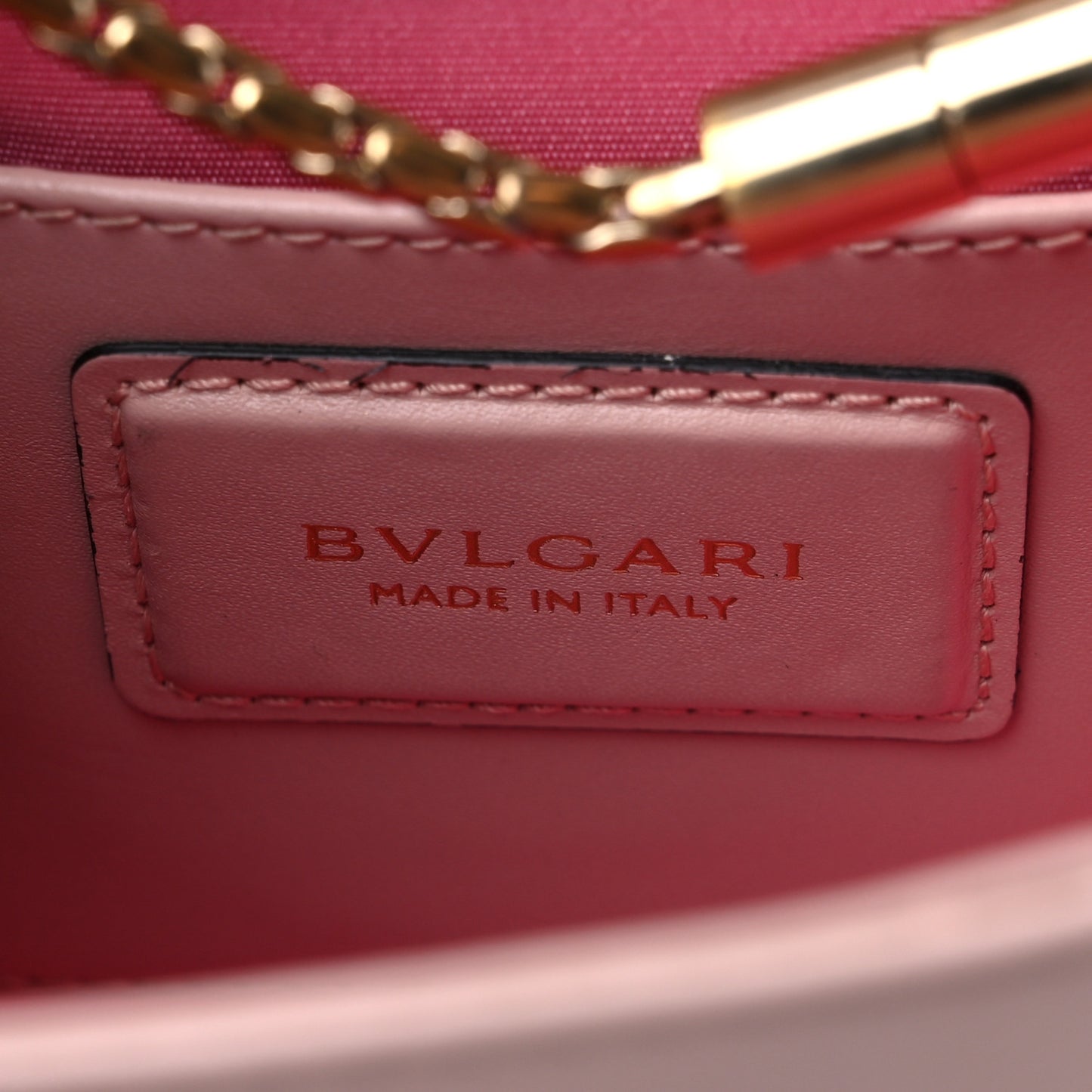 Calfskin Small Serpenti Forever Snake Strap Crossbody Bag Light Pink