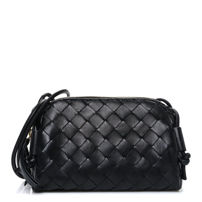 Bottega Veneta Nappa Intrecciato Concert Pouch Black 1 of 11