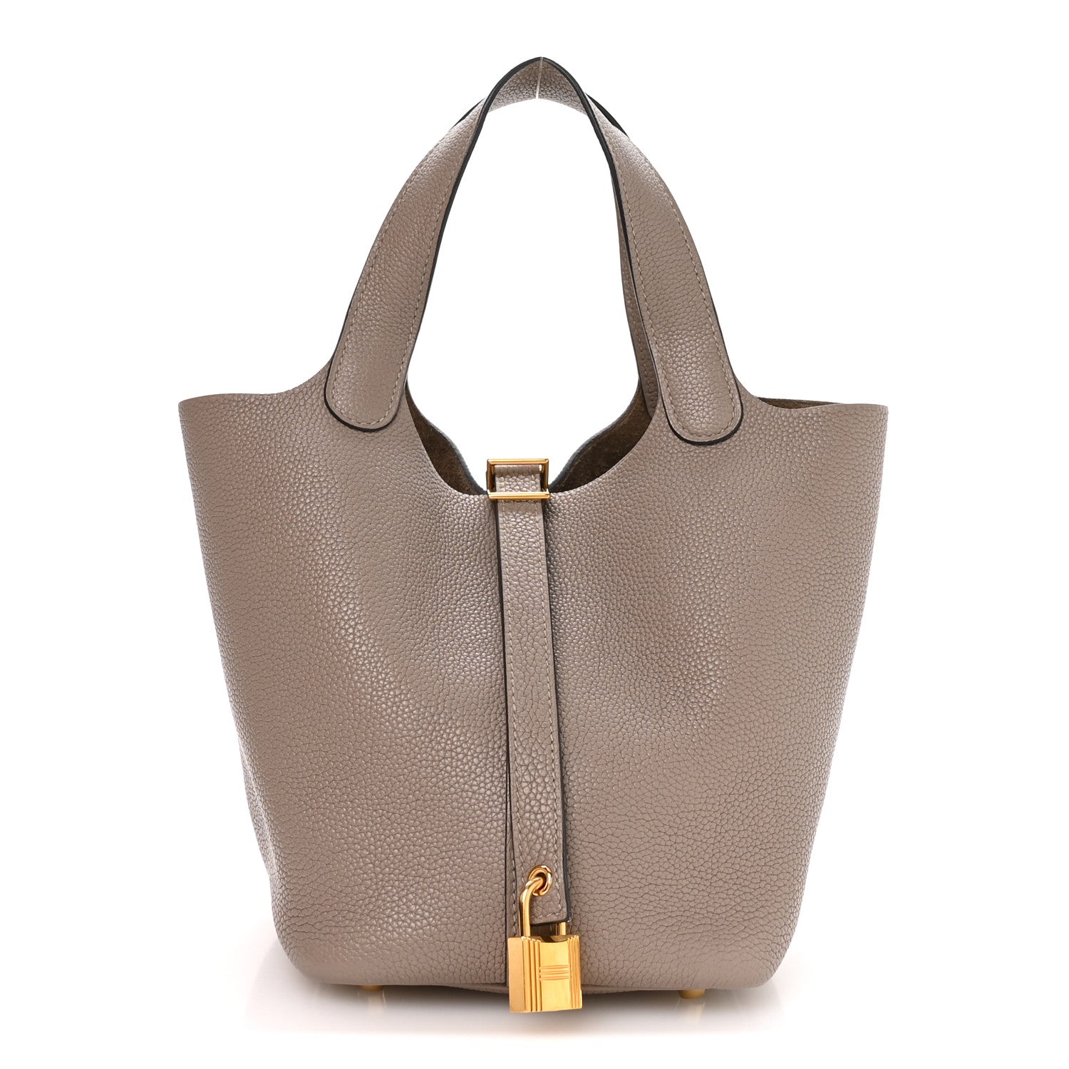 Hermes Taurillon Clemence Picotin Lock 18 PM Gris Tourterelle 1 of 12