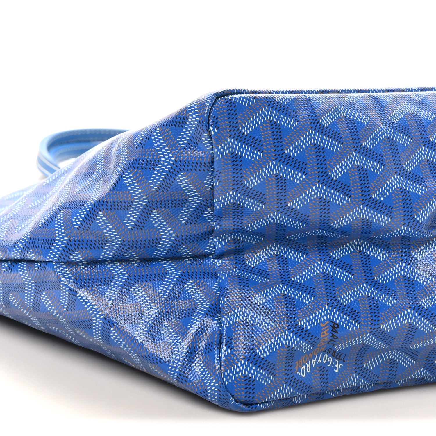 Goyard Goyardine Saint Louis PM Sky Blue 1826346 – FASHIONPHILE