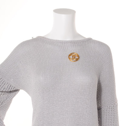 Chanel CC Brooch Gold 2 of 5