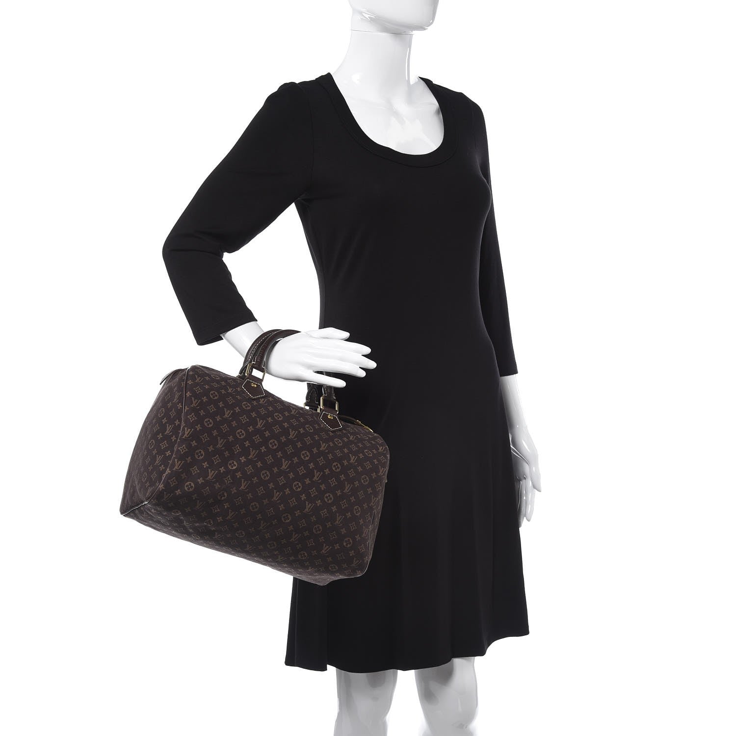 Louis Vuitton Mini Lin Speedy 30 Ebene 2 of 7